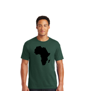 "BLACK AFRICA" T-shirt - A Tribute to Timeless Elegance and African Pride!